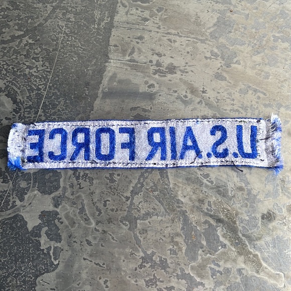 U.S. AIR FORCE blue tape patch - Picture 3 of 9